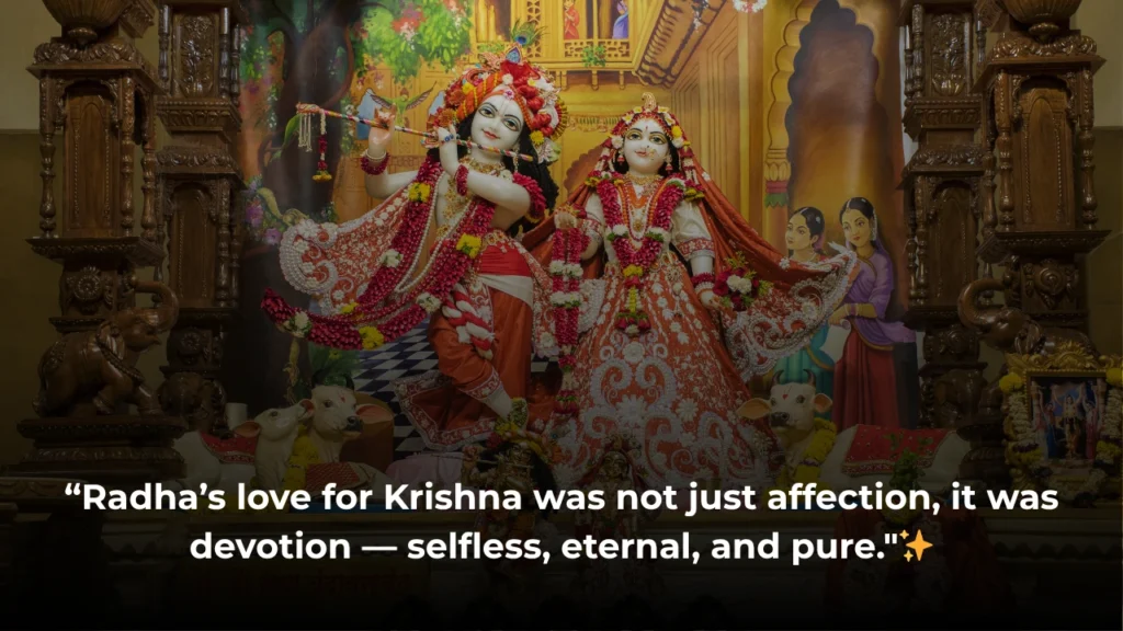True Love Radha Krishna Quotes in English