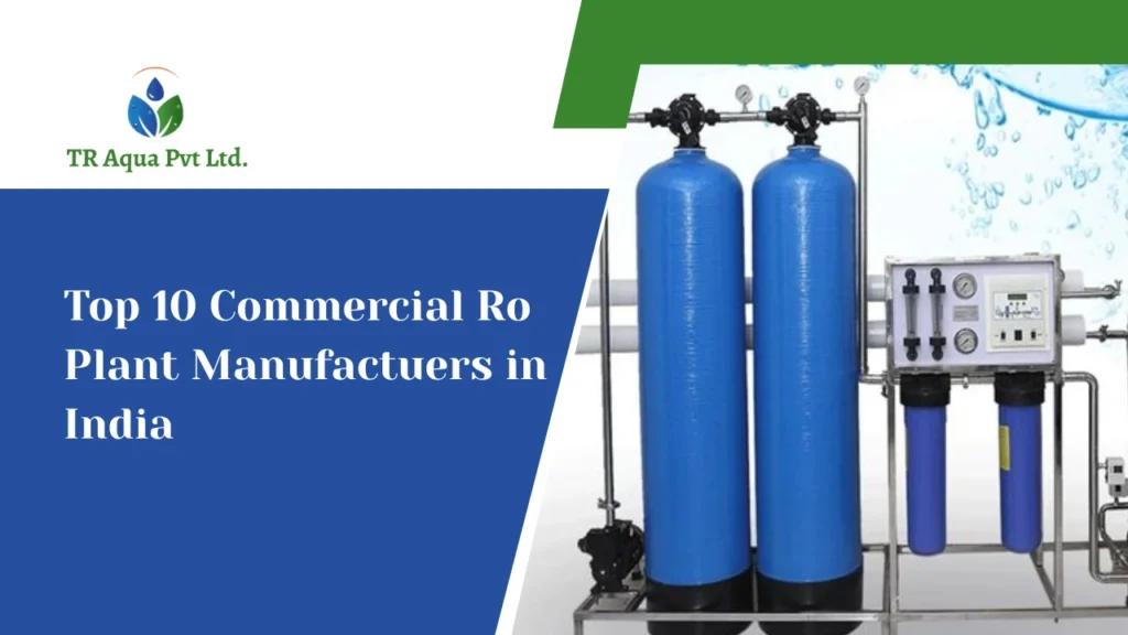 Commercial RO Plant Manufacturers