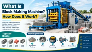 Read more about the article What Is Block Making Machine? How Does It Work?