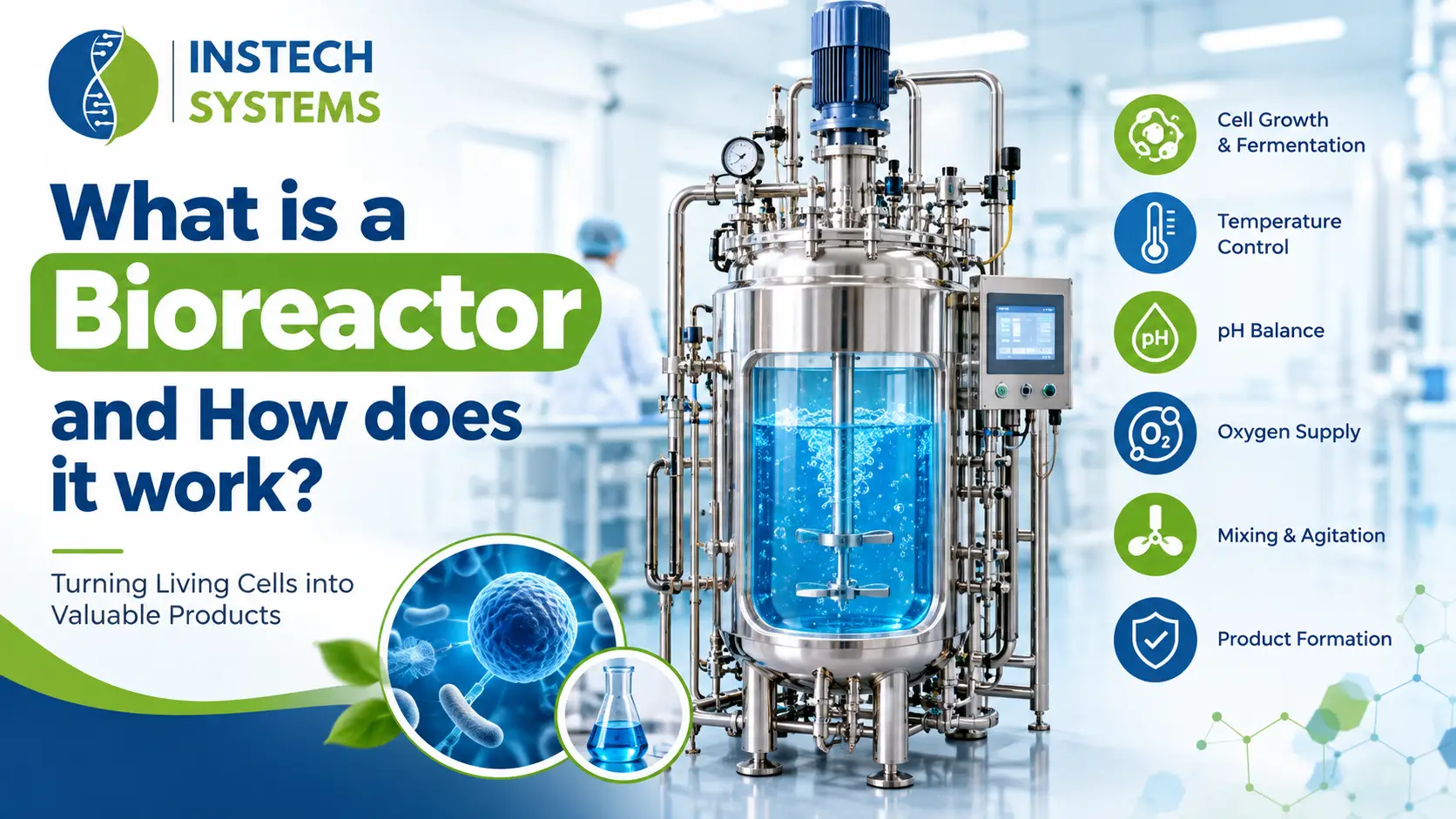 You are currently viewing What is a Bioreactor and How does it work?