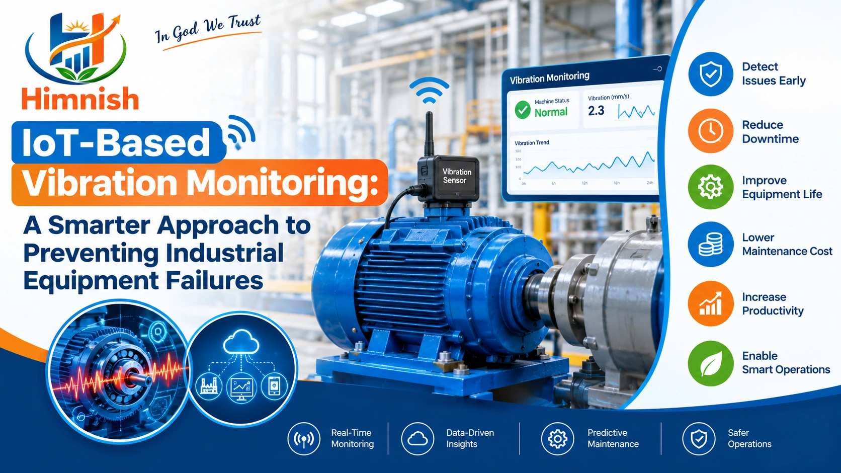 You are currently viewing IoT-Based Vibration Monitoring: A Smarter Approach to Preventing Industrial Equipment Failures