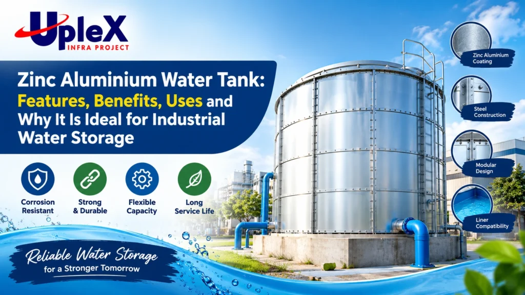 Zinc Aluminium Water Tank: Features, Benefits, Uses and Why It Is Ideal for Industrial Water Storage